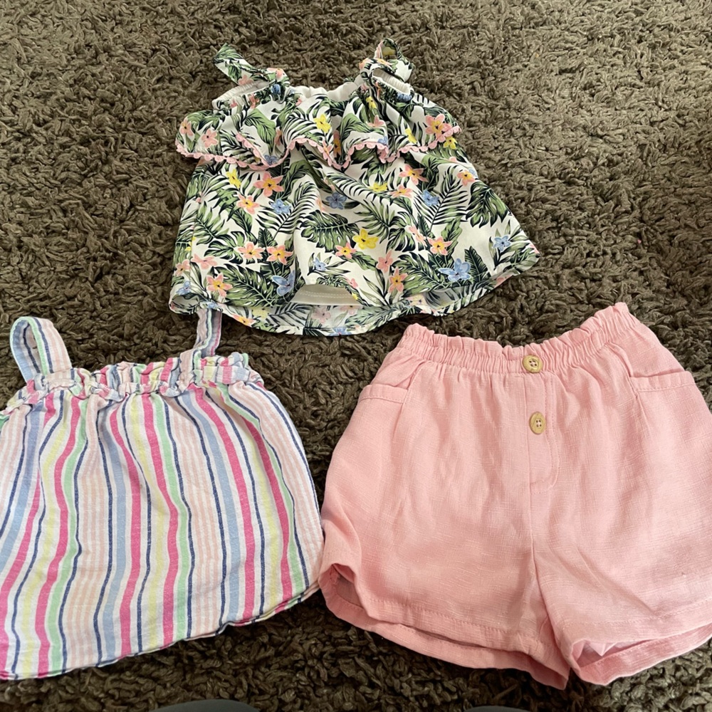 Wonder nation tanks and shorts